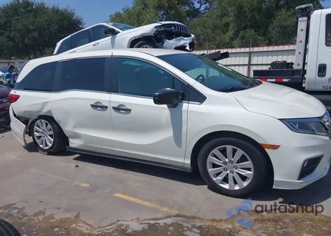 2019 Honda Odyssey Lx z USA, uszkodzony, nr VIN 5FNRL6H26KB108537
